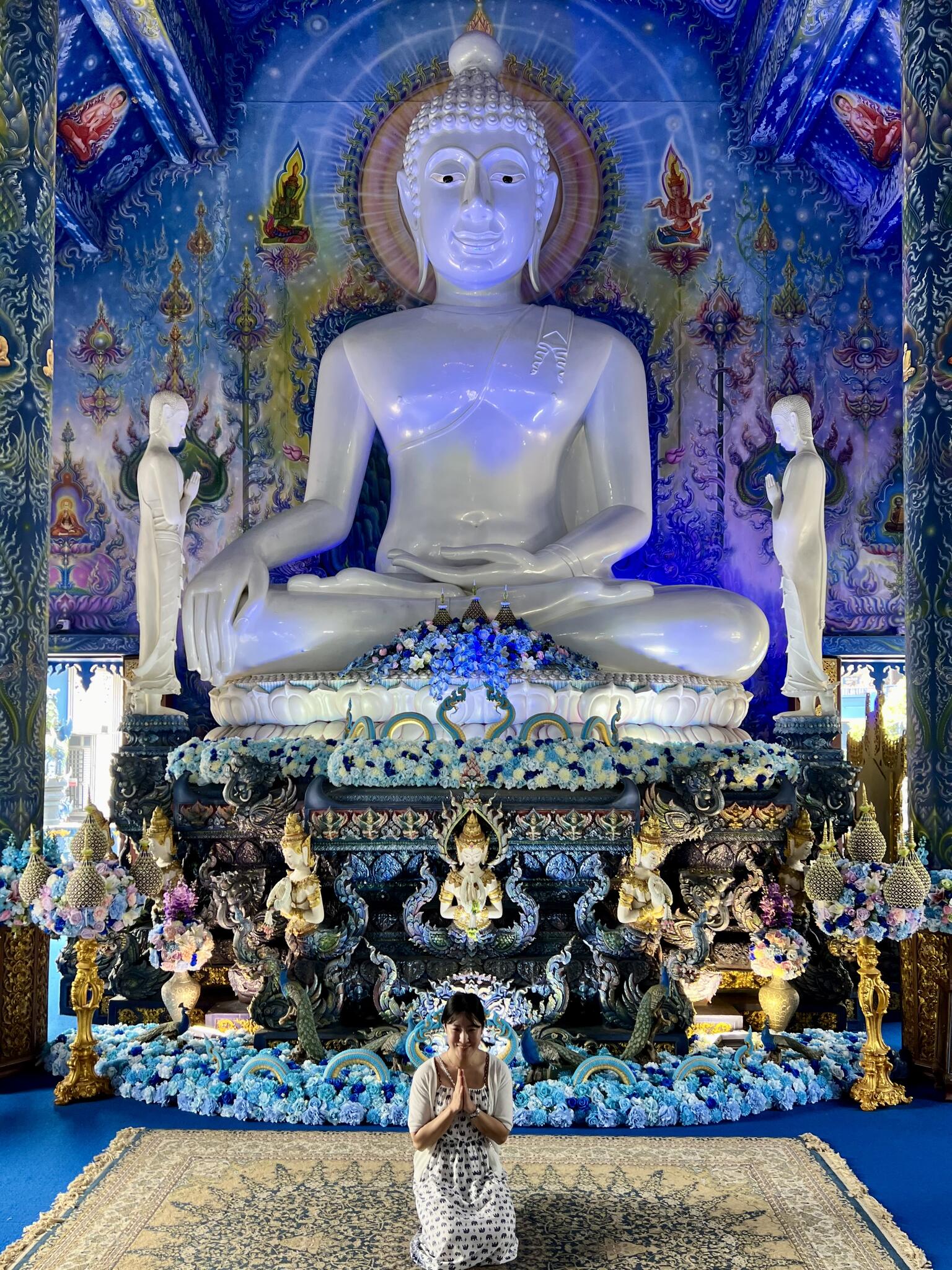 Wat Rong Seua Ten : le Temple bleu